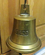 Messing Schiffsglocke Marine