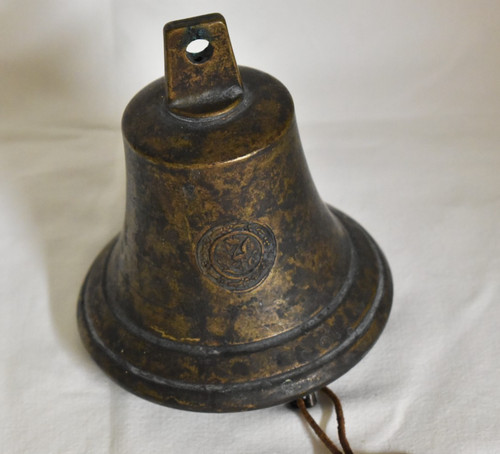 Alte schiffsglocke 11cm - alte, hoch