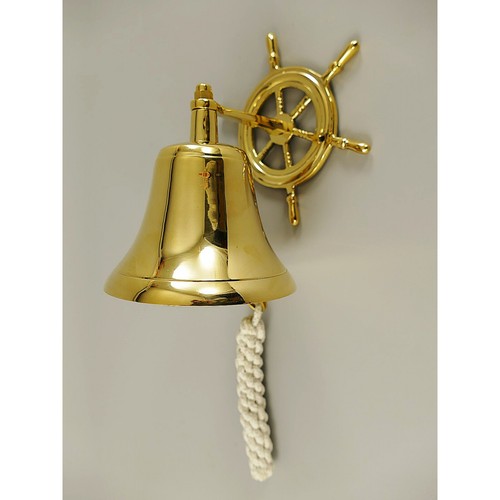 Maritime schiffsglocke messing - maritime,