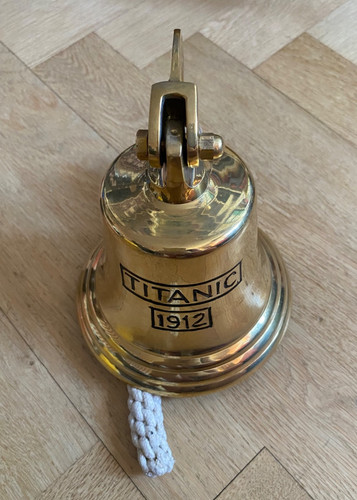 Messingglocke titanic 1912 - messingglocke,
