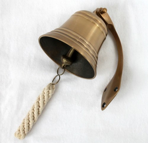 Schiffsglocke messing antik - messing,