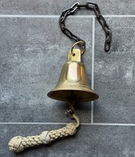 Schiffsglocke Messing antik